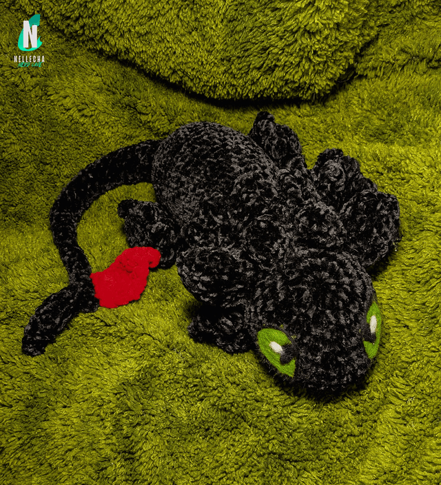 Krokmou - Peluche en crochet