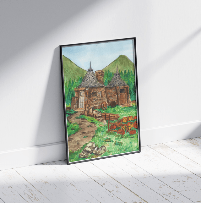 ​La Cabane d'Hagrid - Le Refuge de la forêt - Print