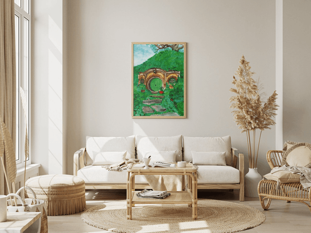 ​Maison de Hobbit - Print 