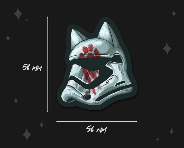 ​Cat Trooper - Sticker