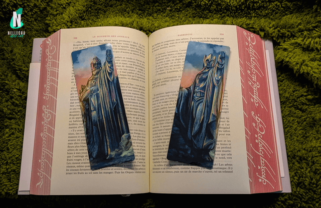 L’Argonath, gardiens du fleuve Anduin - Marque-page 