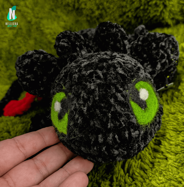 Krokmou - Peluche en crochet
