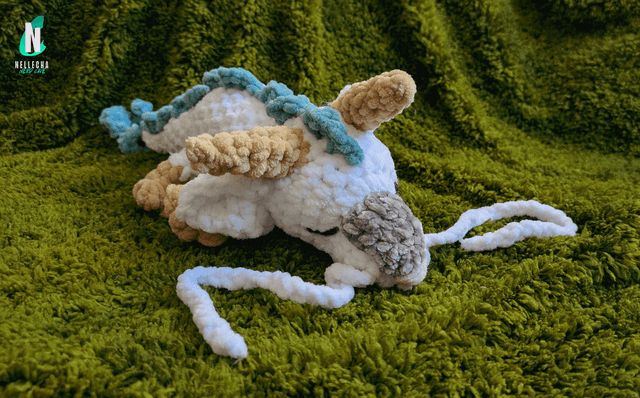 Baby Haku - Peluche en crochet 