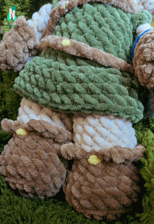 Link - The Legend of Zelda - Peluche en crochet 
