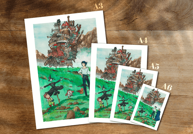 ​Le Château ambulant - Print
