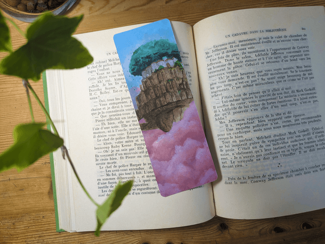 ​Château dans le ciel - Marque-page