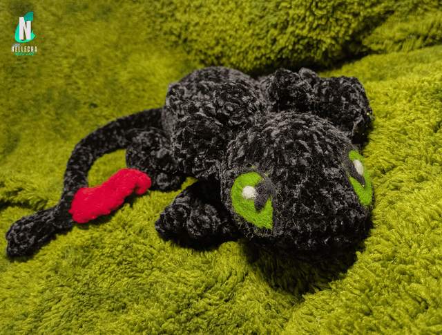 Krokmou - Peluche en crochet