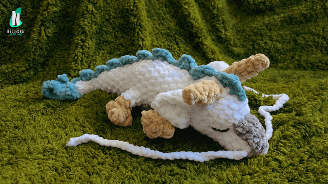 Baby Haku - Peluche en crochet 