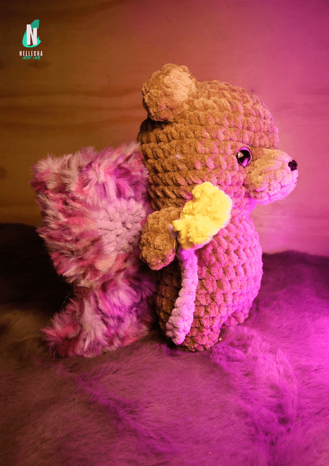 Ferdinand the Fairy bear - Peluche en crochet 