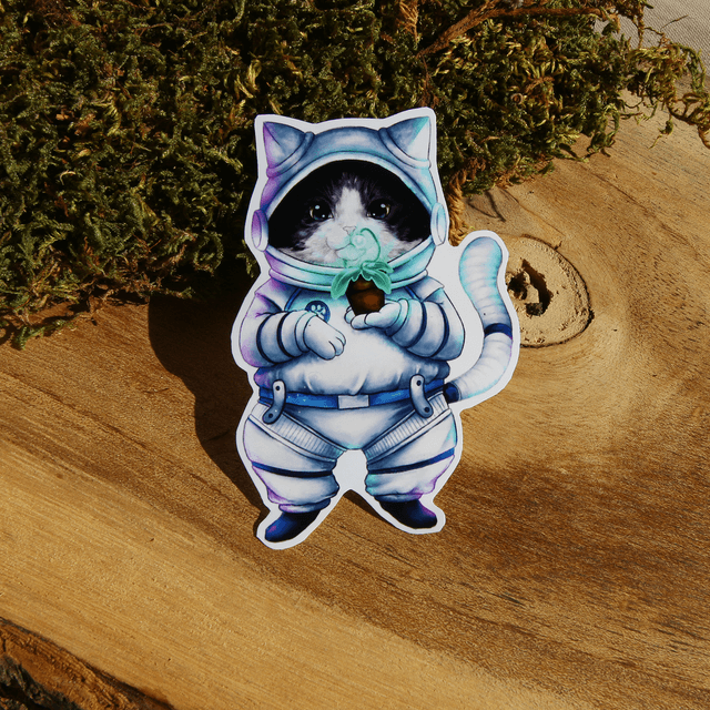 ​Gaïa l’Astro Cat – Stickers