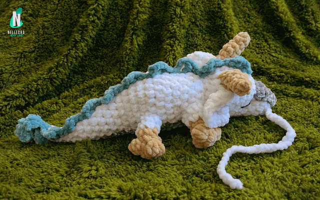 Baby Haku - Peluche en crochet 