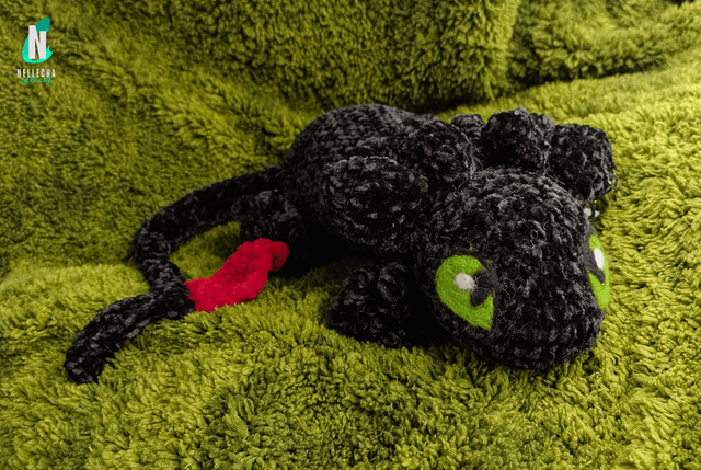 Krokmou - Peluche en crochet