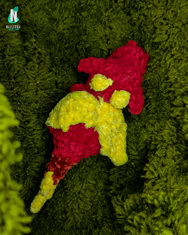 Adoptez votre Baby Dragon - Peluche en crochet 