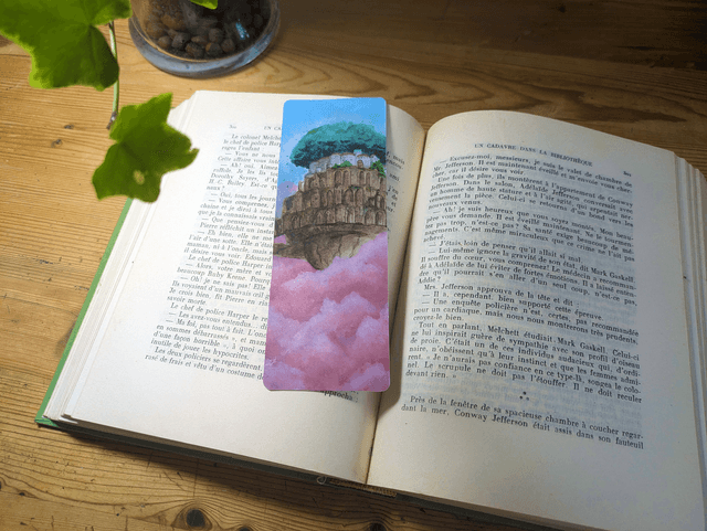 ​Château dans le ciel - Marque-page