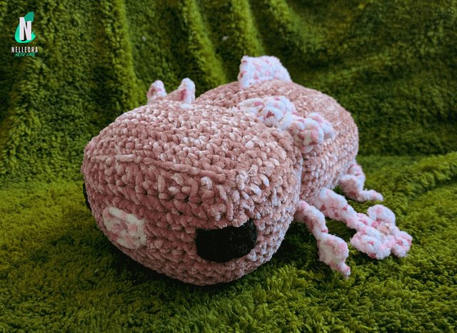 Axolotl - Minecraft - Peluche en crochet 