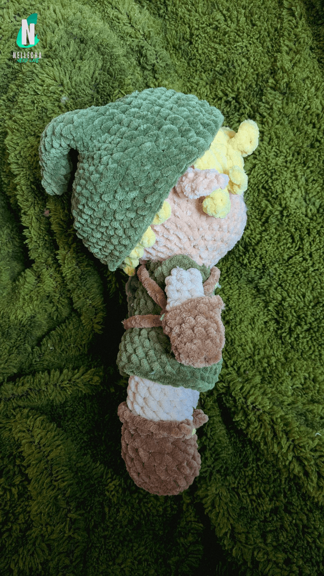 Link - The Legend of Zelda - Peluche en crochet 