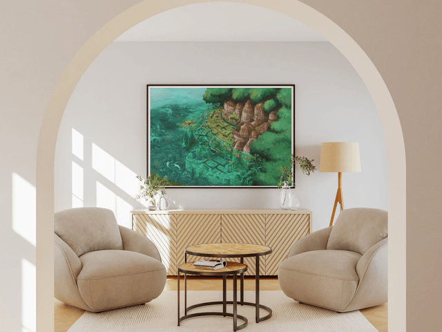 ​Civilisation perdue - Laputa sous les flots - Print 