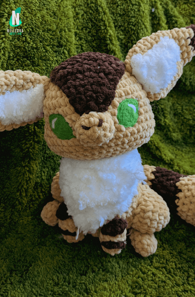 Teto, le renard écureil - Peluche en crochet