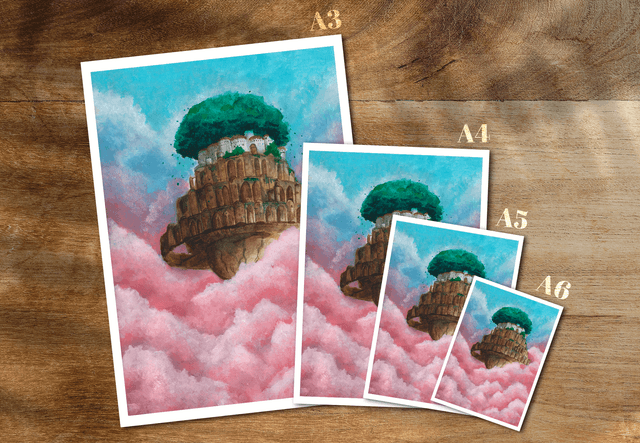 ​Le Château dans le ciel - Print