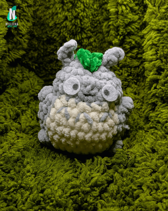 Mini Totoro en crochet – Plusieurs couleurs disponibles