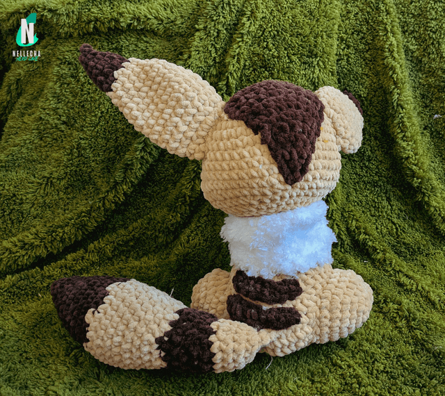 Teto, le renard écureil - Peluche en crochet