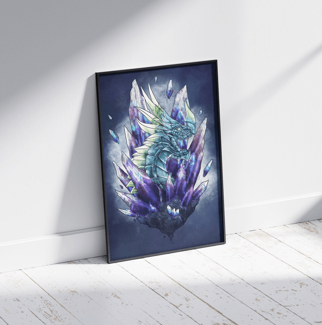 Aurene – Dragon de cristal (Guild Wars 2)- Print