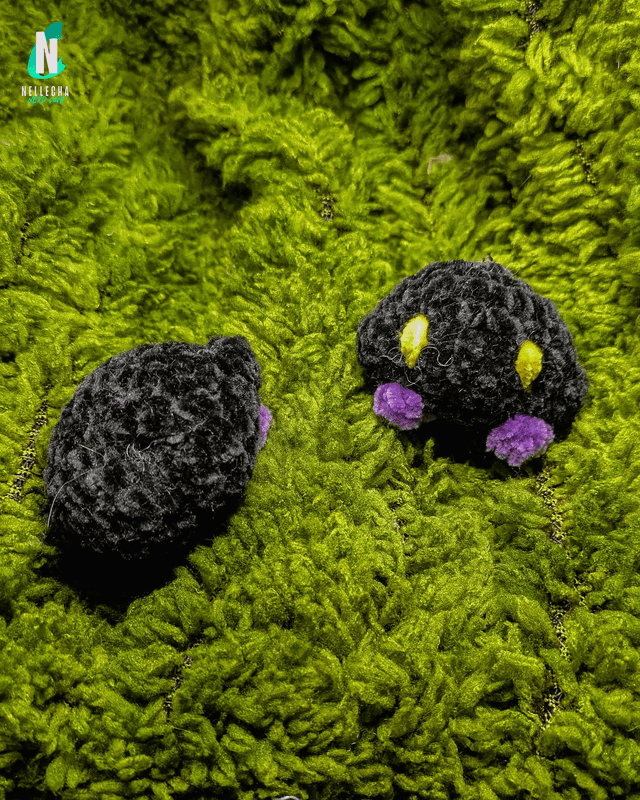 Mini Kirby en crochet  - Peluche