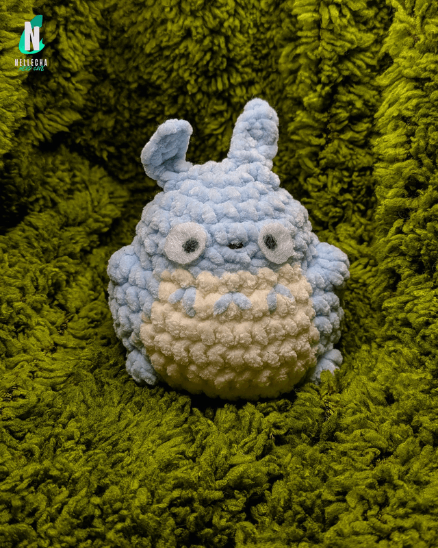 Mini Totoro en crochet – Plusieurs couleurs disponibles