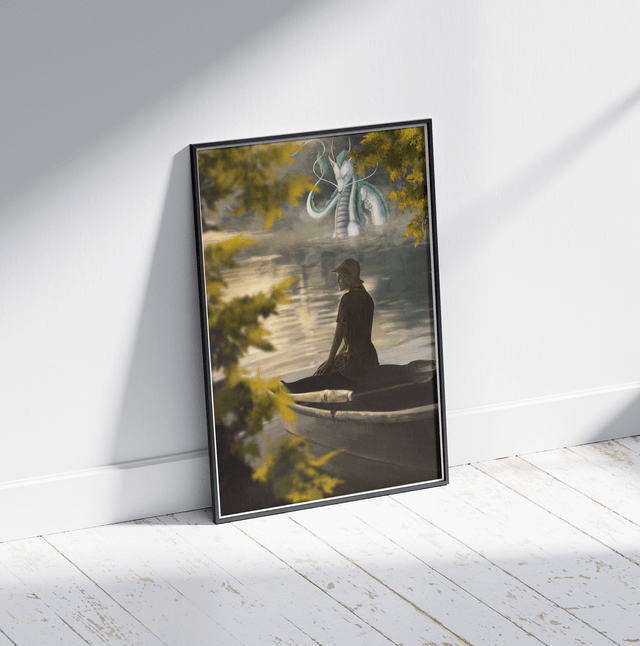 ​L'esprit de la rivière - Haku - Print