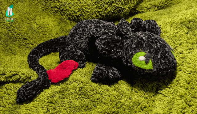Krokmou - Peluche en crochet
