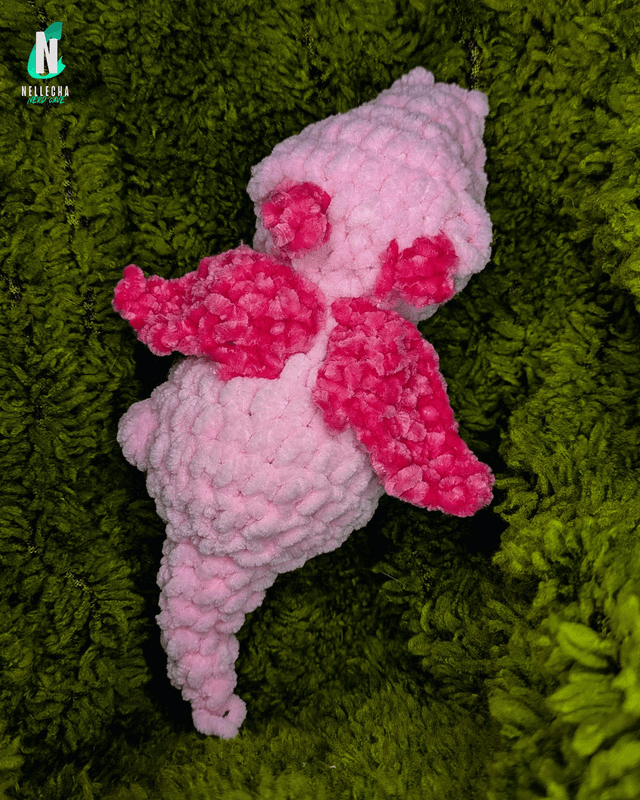 Adoptez votre Baby Dragon - Peluche en crochet 