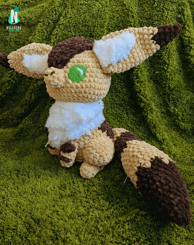 Teto, le renard écureil - Peluche en crochet
