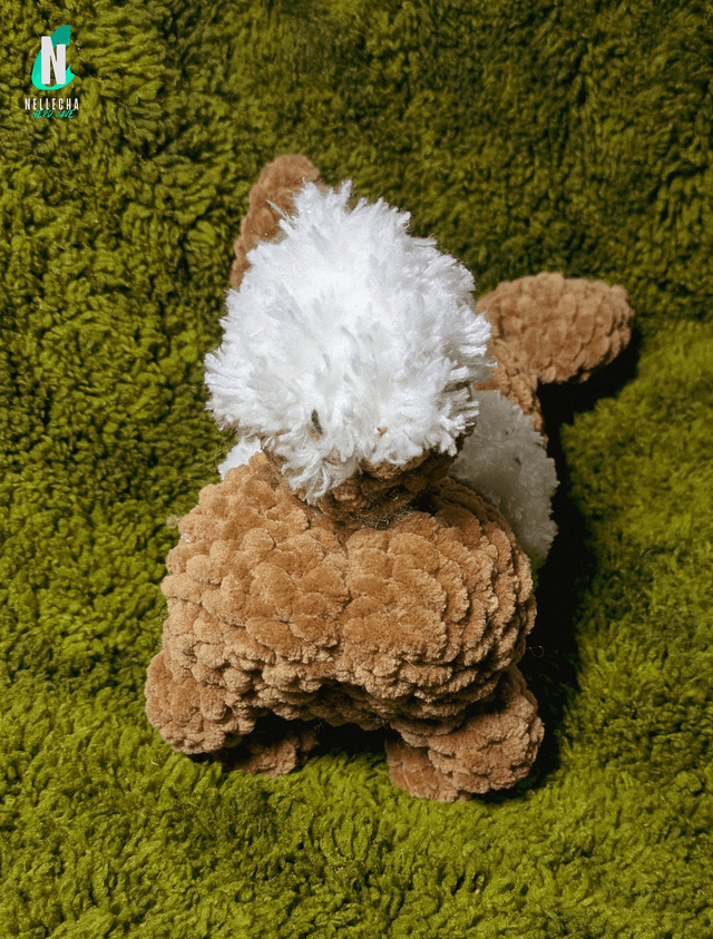 Baby Evoli - Peluche en crochet 