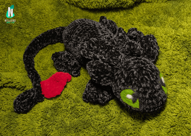 Krokmou - Peluche en crochet