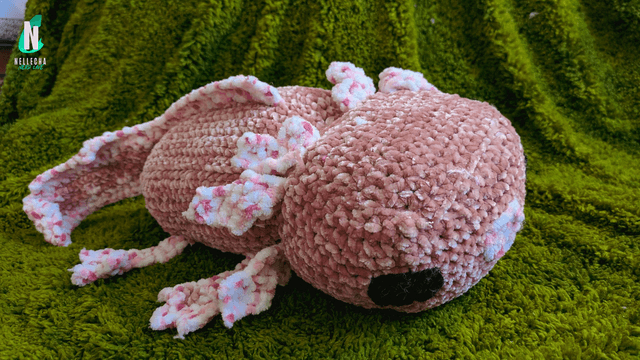 Axolotl - Minecraft - Peluche en crochet 