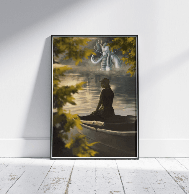 ​L&#039;esprit de la rivière - Haku - Print
